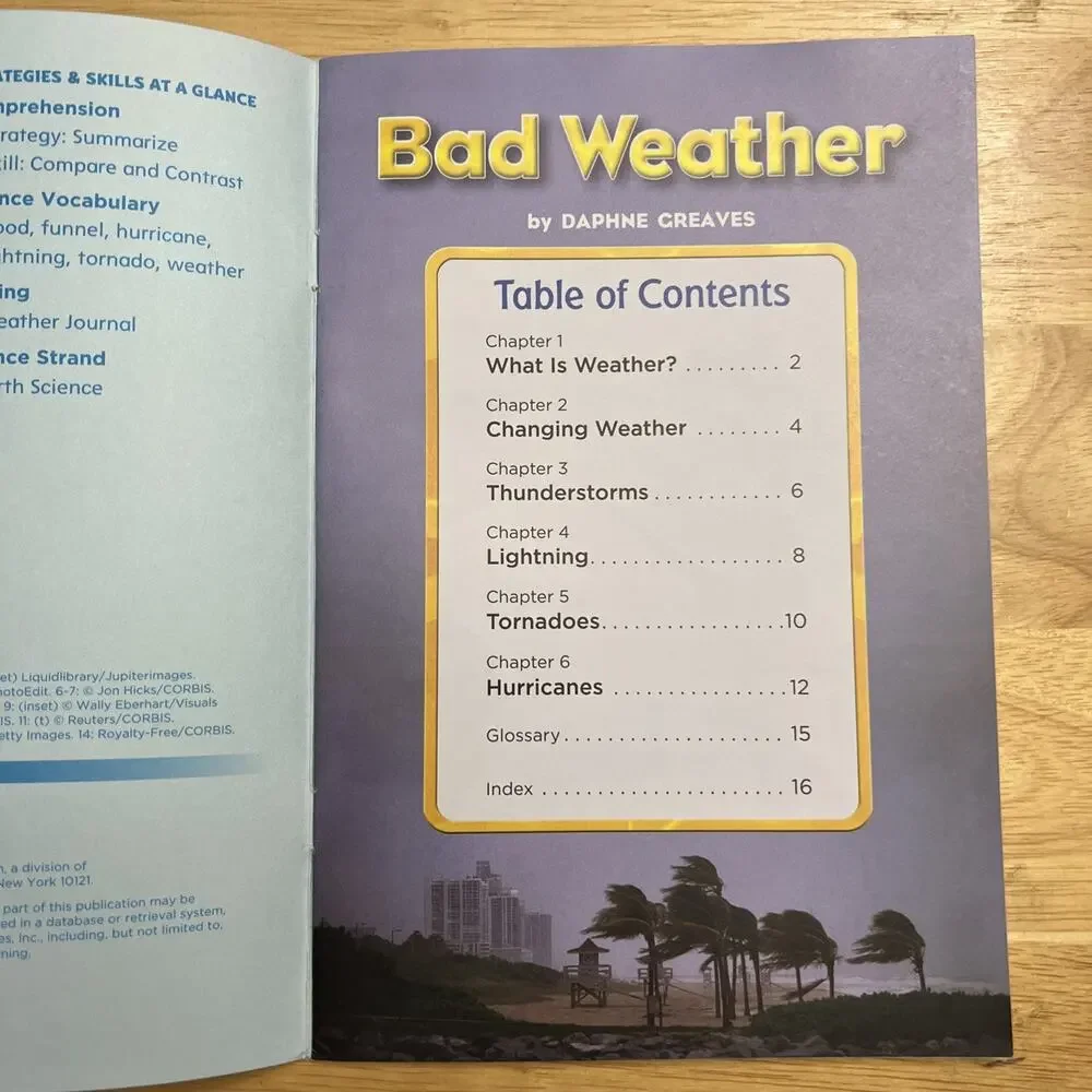 Cool Cats Air Pollution Bad Weather Macmillan McGraw hill Leveled Reader Library